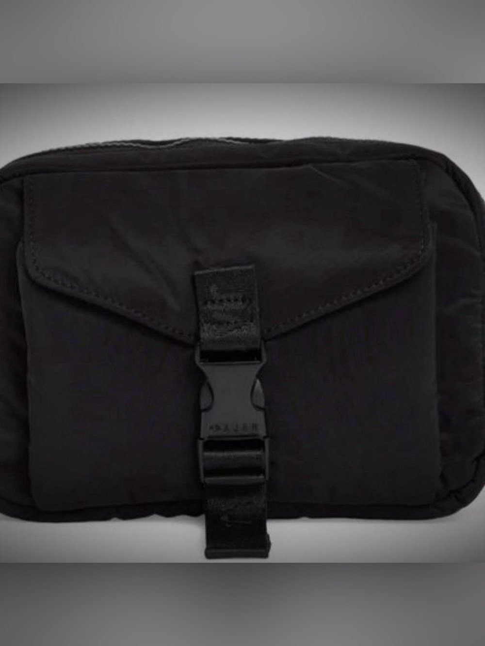 Pajar Keiko Camera Bag Black Polyester Crossbody Adjustable Strap NWT